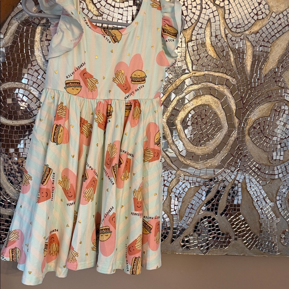 DOT DOT SMILE BURGER DRESS
